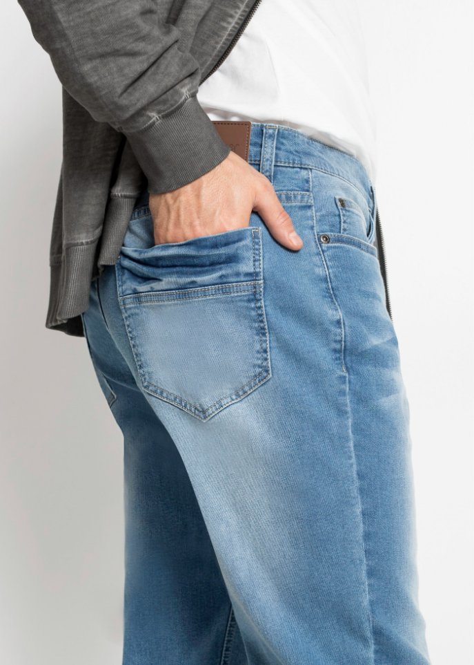 Regular Fit Stretch-Jeans, Tapered