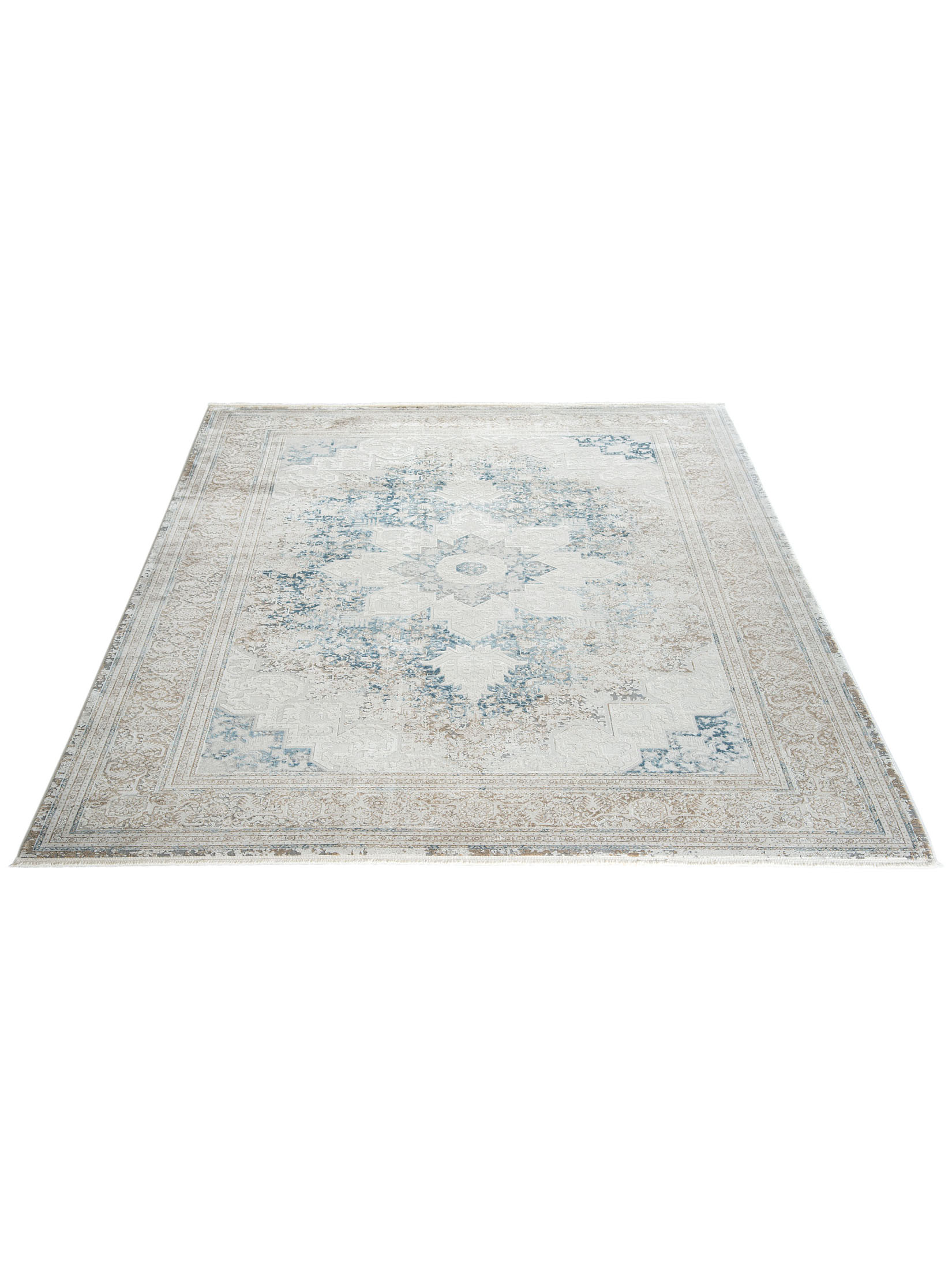 Kingfield Vintage-Teppich, Bleu