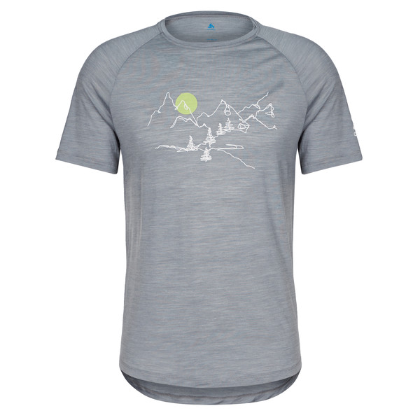T-SHIRT CREW NECK S/S ASCENT PW 130 LAND Herren - Funktionsshirt