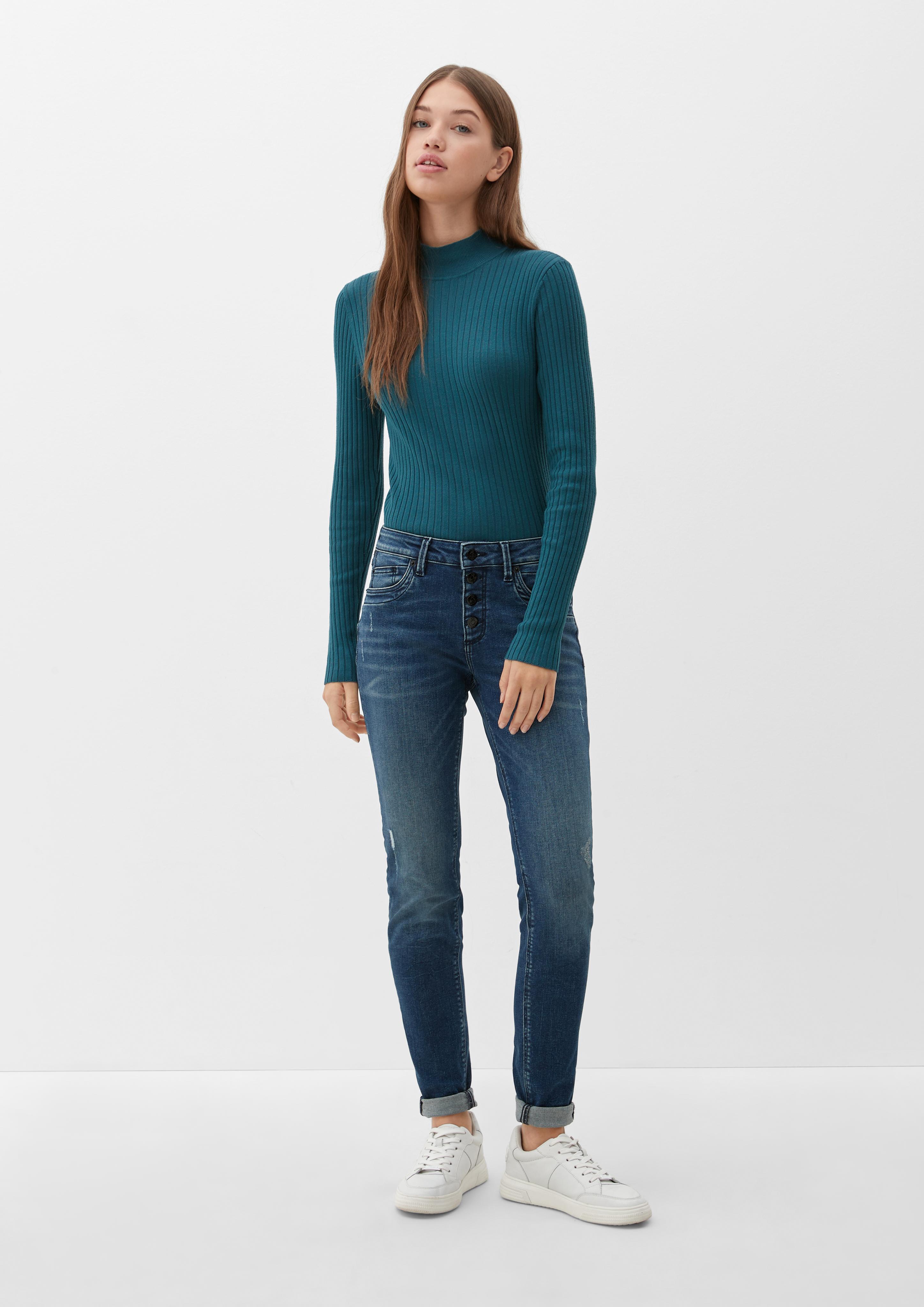Strickpullover mit Stehkragen  2124396-6985