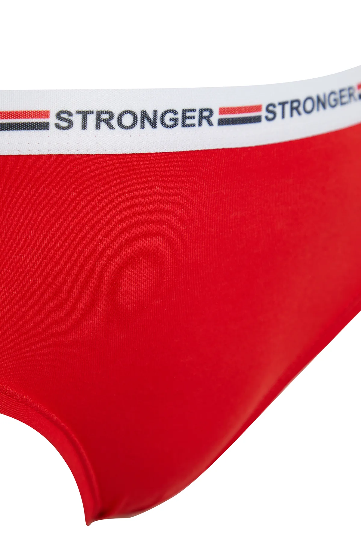 Trendyol Collection  3er-Pack mehrfarbige Hipster-Höschen aus Baumwolle – Gummidetails THMSS24KU00036