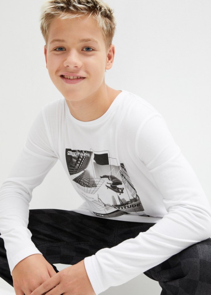 Jungen Langarmshirt