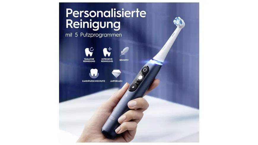 Oral-B Elektrische Zahnbürste iO Series 7N Sapphire Blue