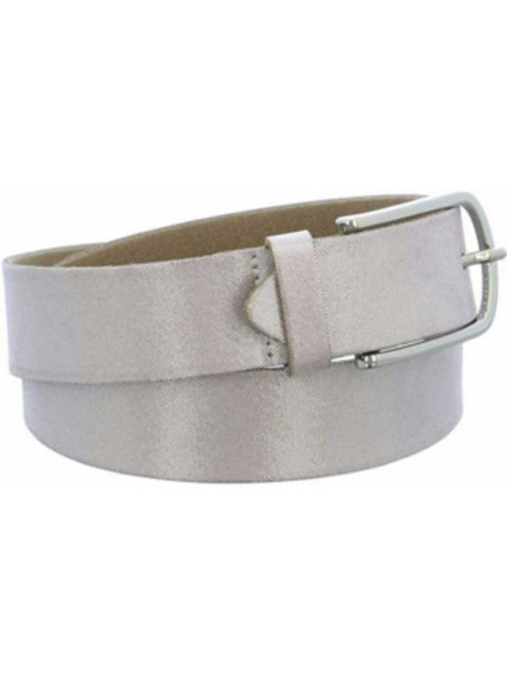 Selection Vanzetti Ledergürtel für Damen in silber in silber günstig kaufen
