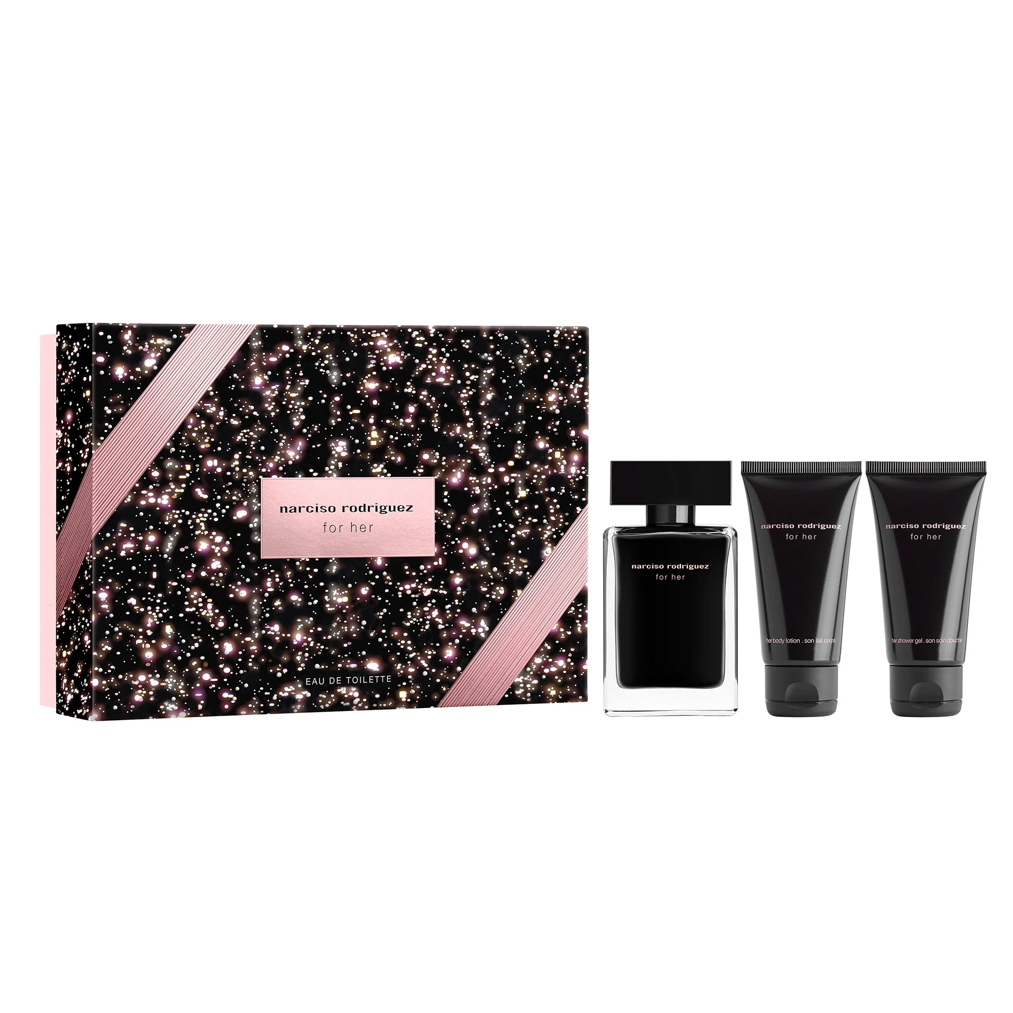 Set cadou Apă de Toaletă pentru Ea - Set cadou Parfum pentru Femei, Apă de Toaletă
