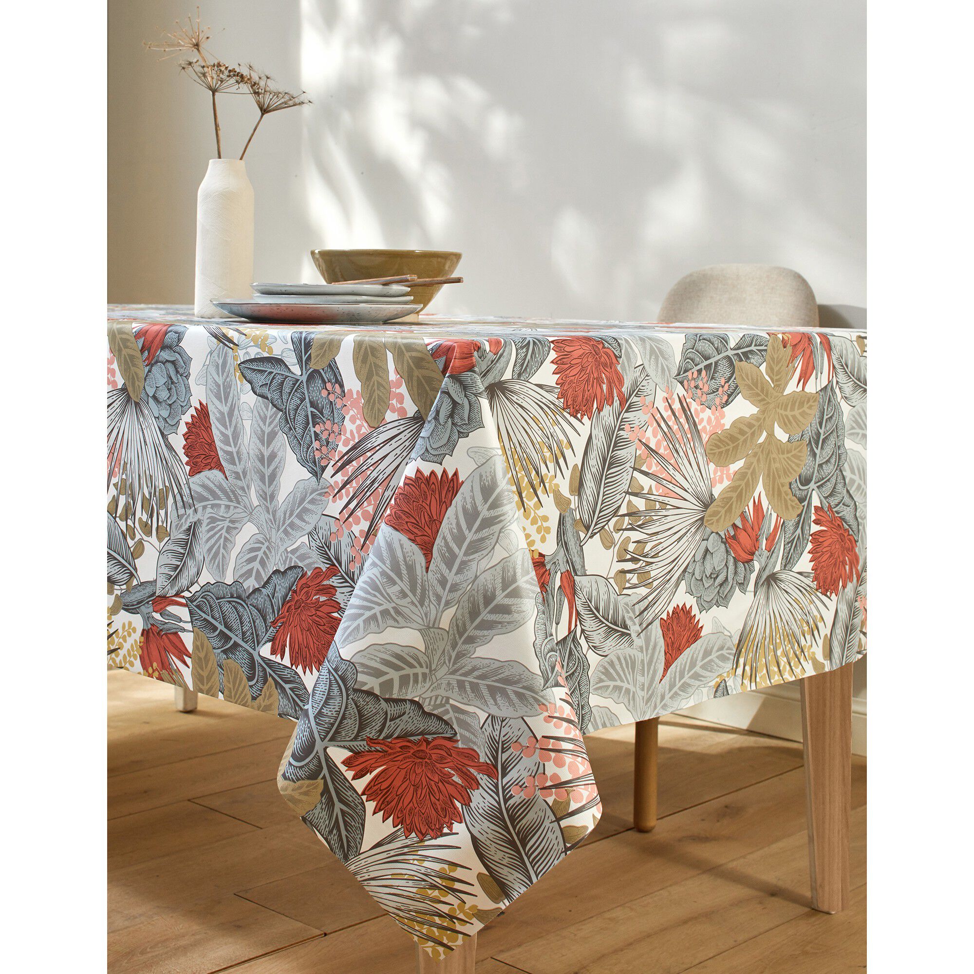 Nappe toile cirée imprimé Anne