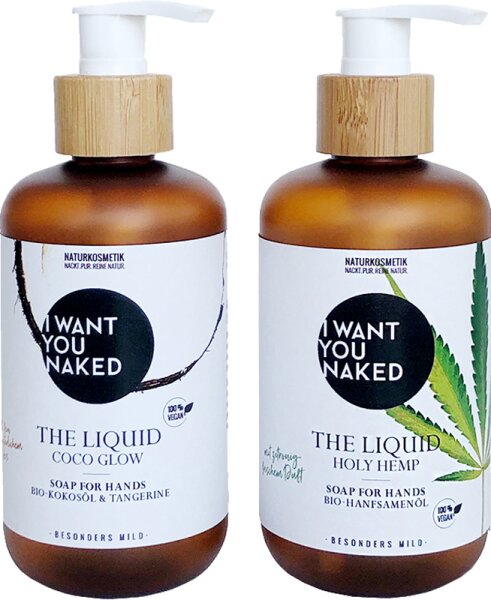 I Want You Naked Holy Hemp The Liquid Flüssigseife