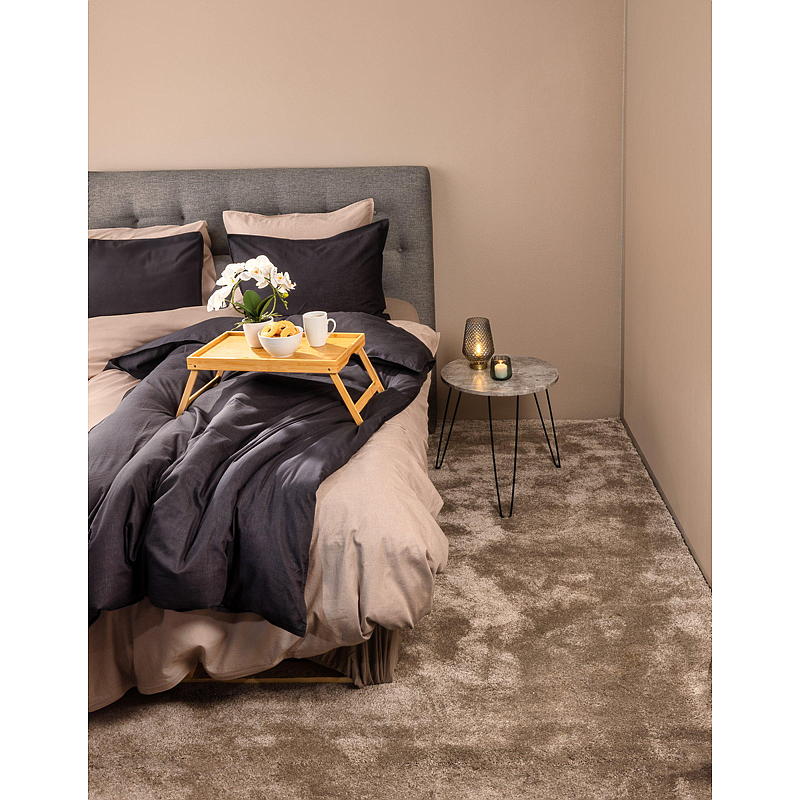Home Sengesett 140x200 cm bomull sand