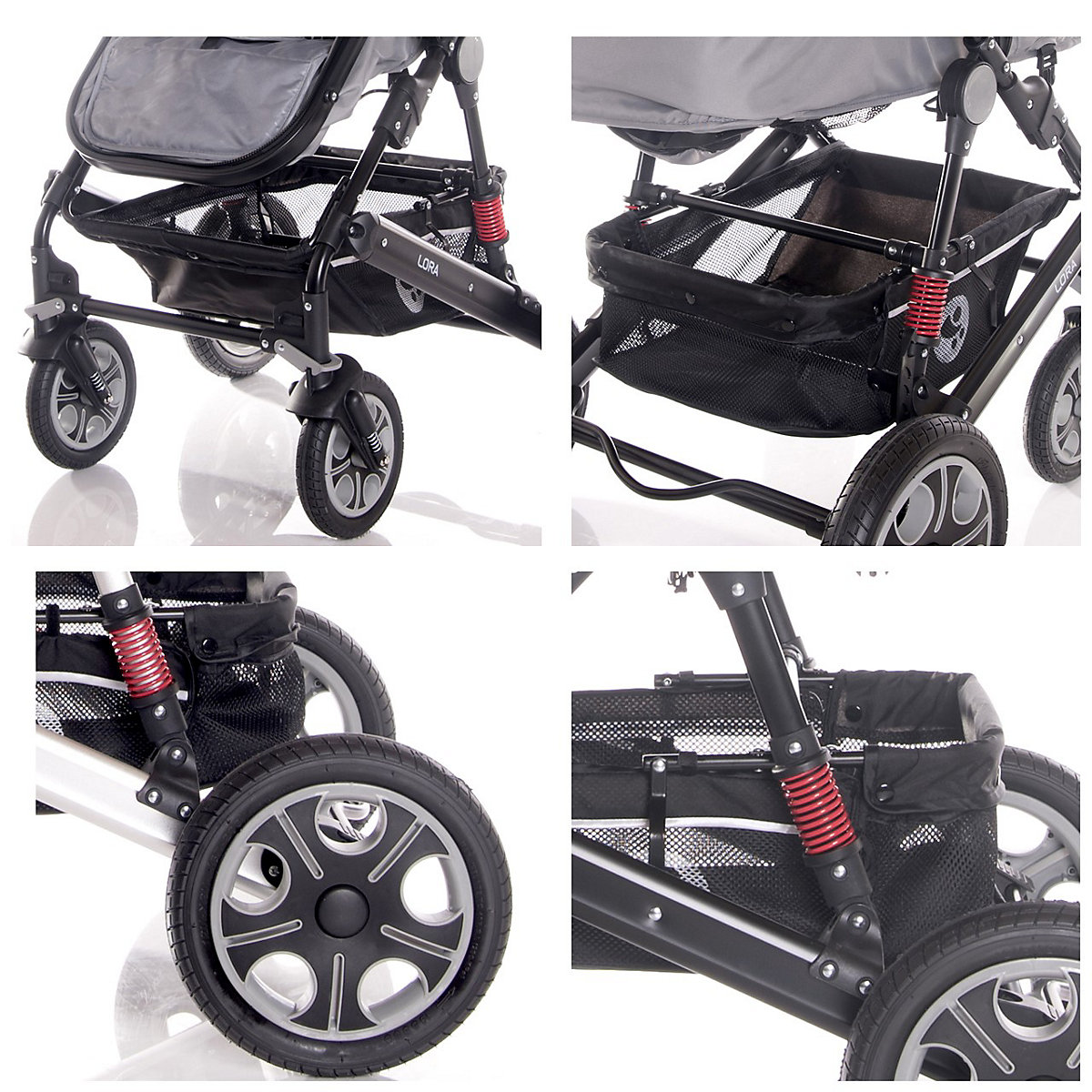 Kombikinderwagen Lora 3 in 1 Kombikinderwagen
