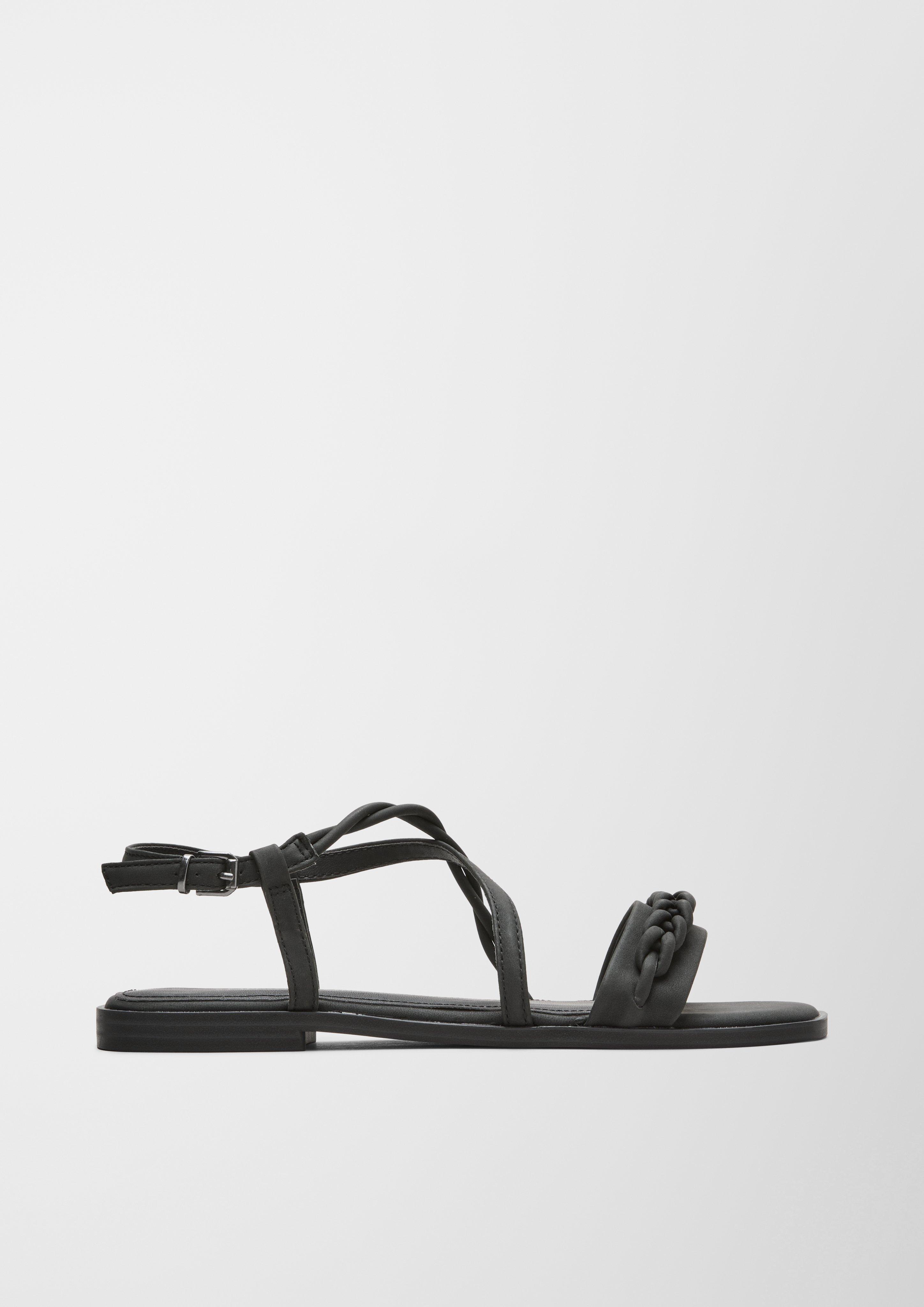 Sandalen mit Flecht-Detail  6007696-001