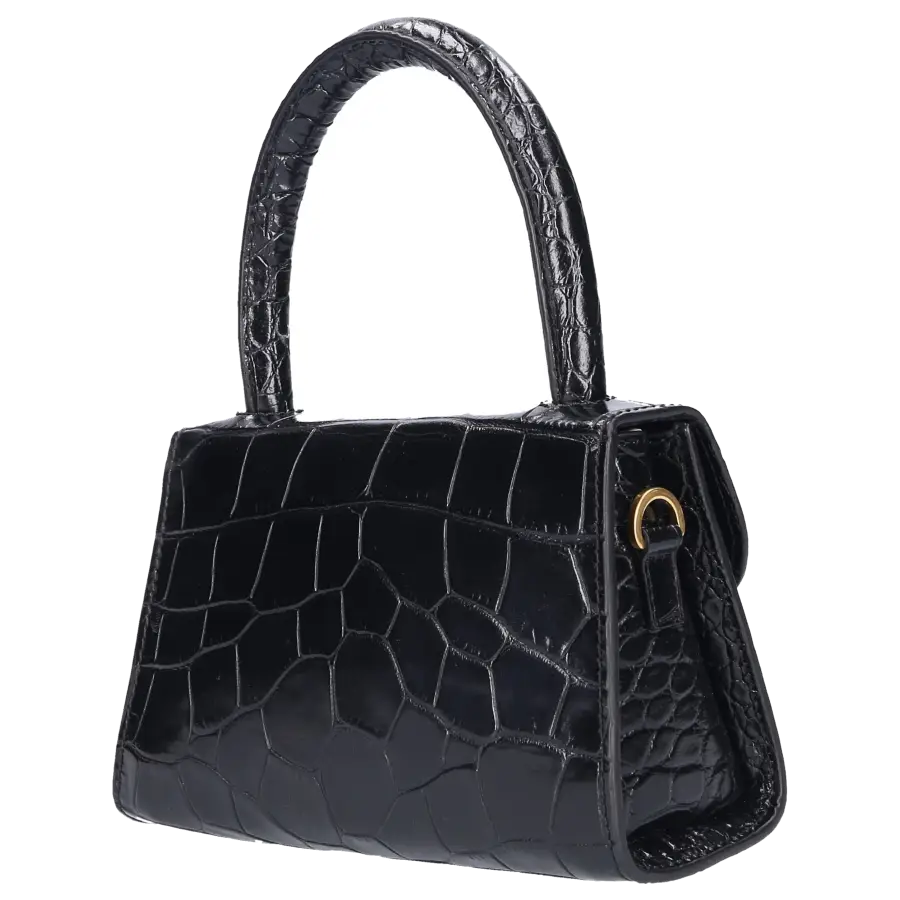 By FAR - Handtasche MINI Kalbsleder - schwarz