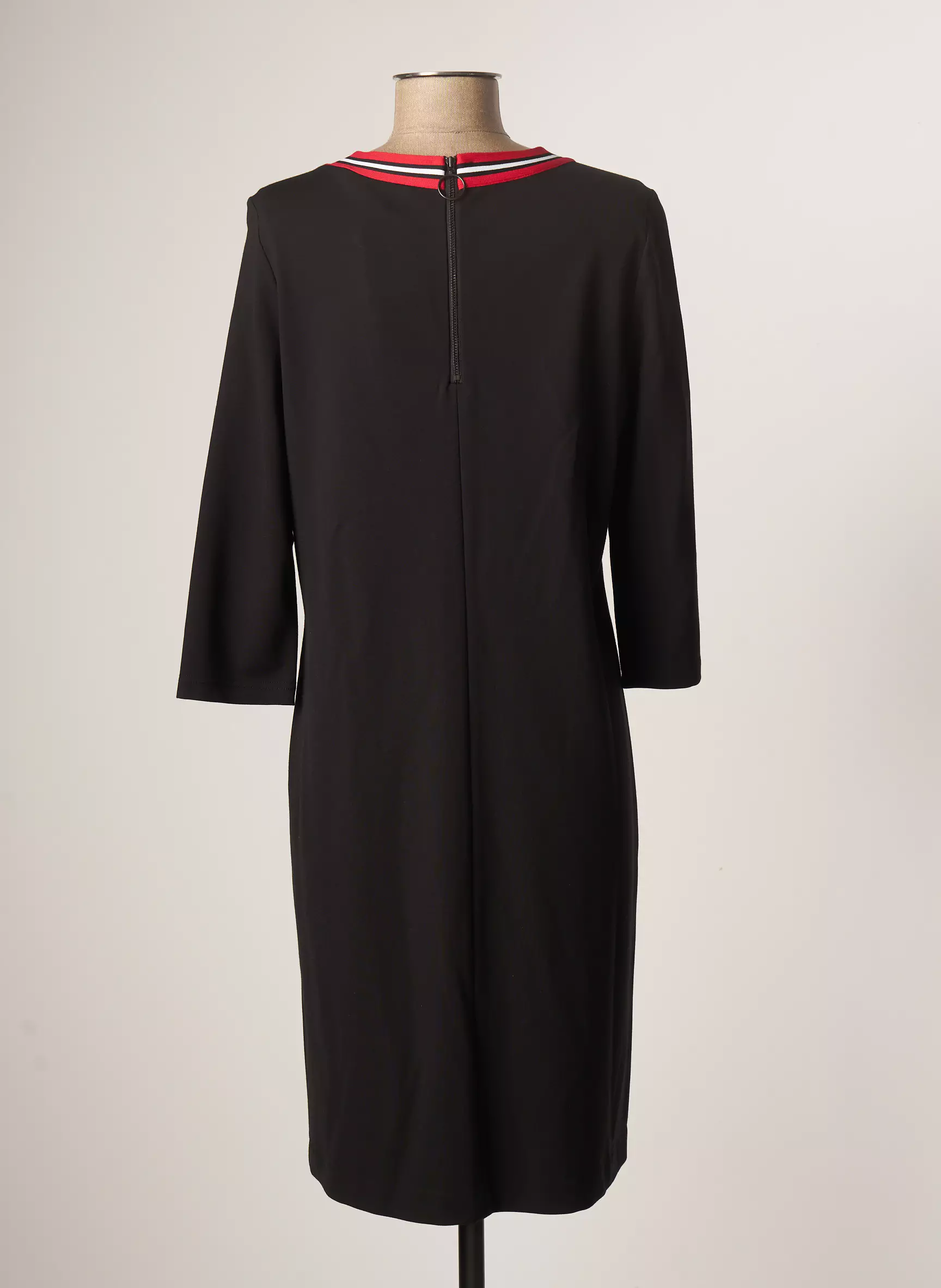 Comma  Robes Mi Longues Femme couleur noir