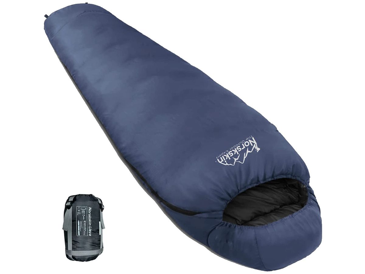 Norskskin Lieva L Mumienschlafsack mit Kopfkissenfach
