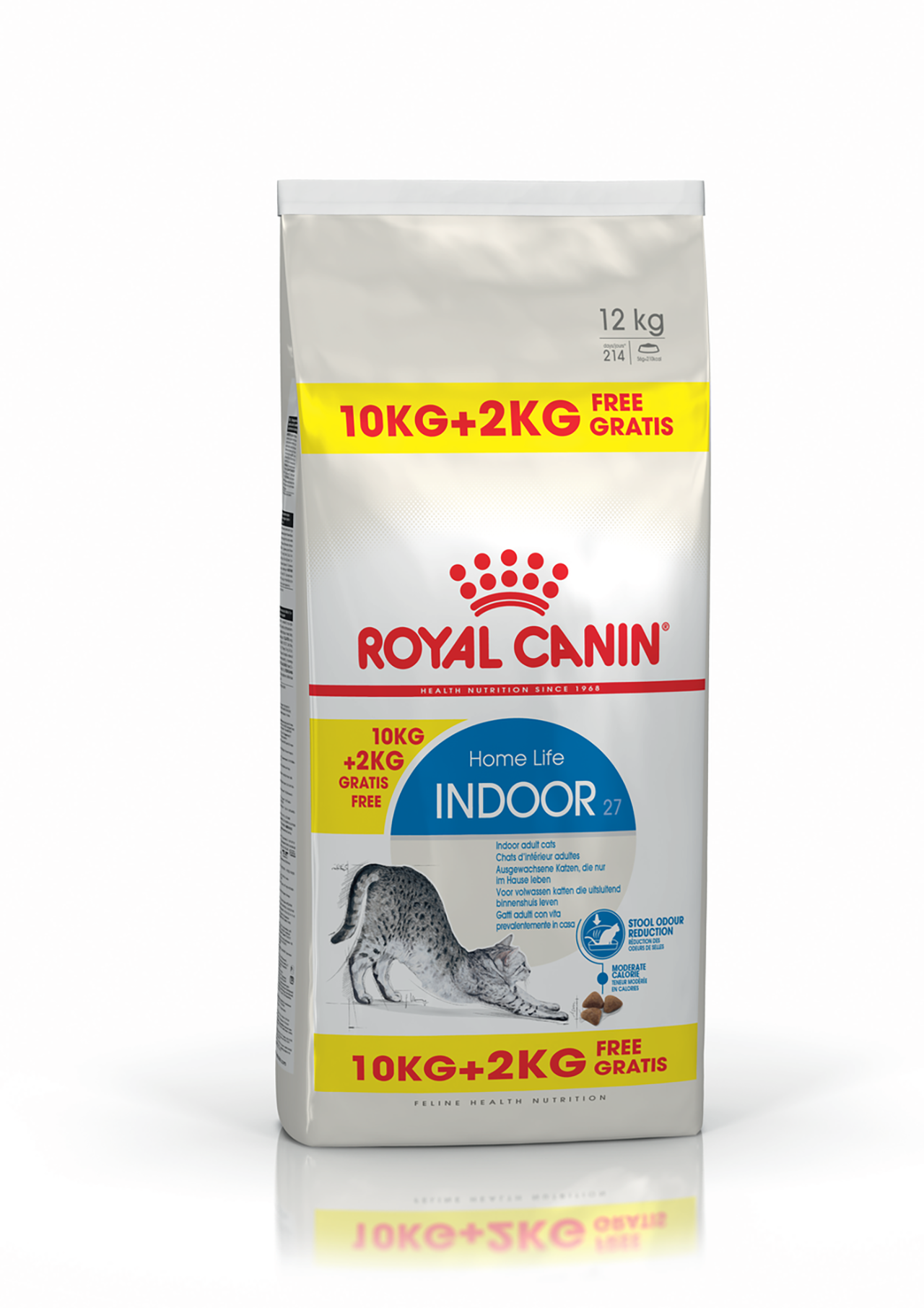 ROYAL CANIN Trockenfutter ROYAL CANIN Home Life Indoor 27 10+2kg