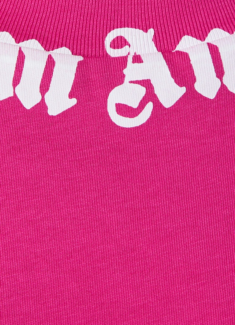 Palm Angels lielizmēra T-krekls ar logotipa apdruku