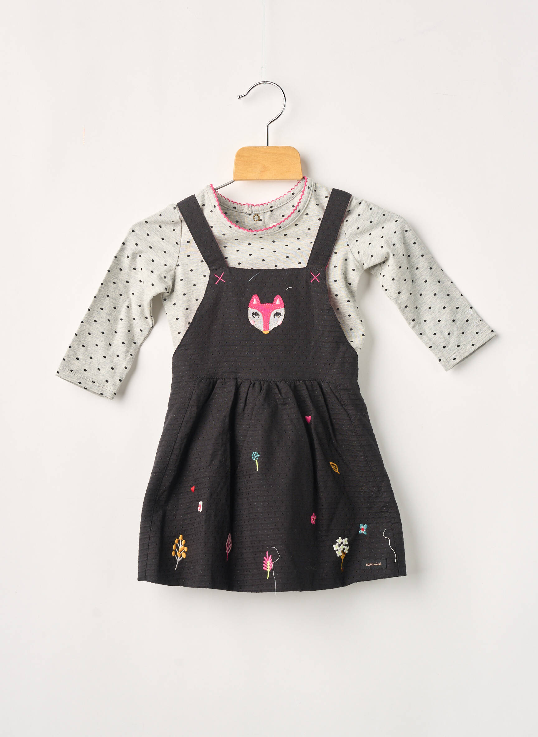 Catimini Ensembles Robe Fille couleur gris