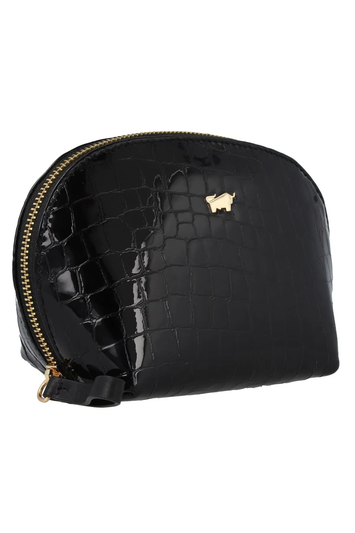 Braun Büffel  Verona Kosmetiktasche Leder 10 cm