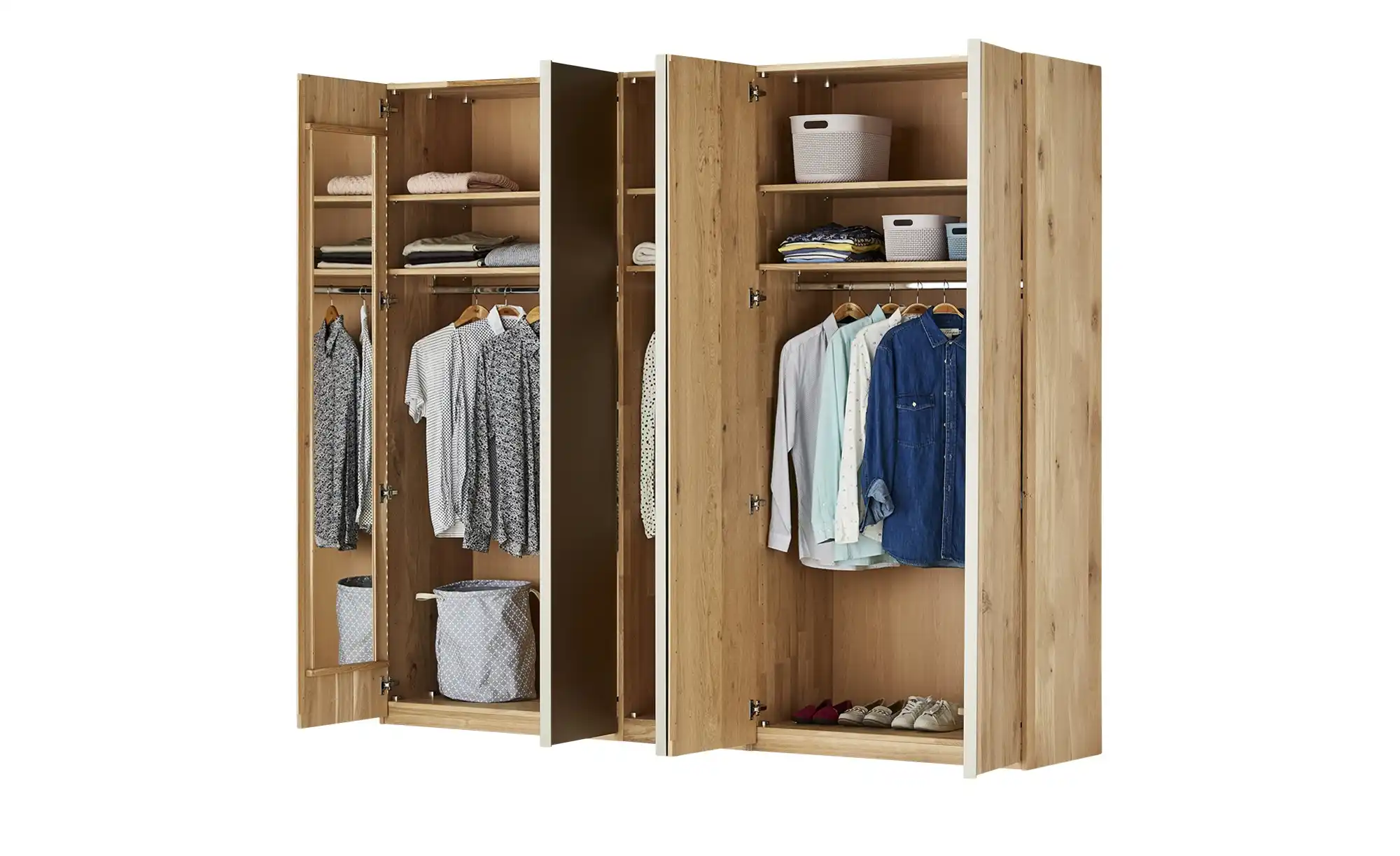 Drehtürenschrank, 5-türig