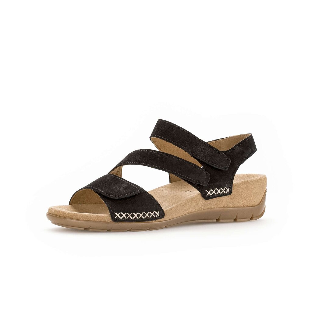 Gabor fashion Keilsandalette schwarz