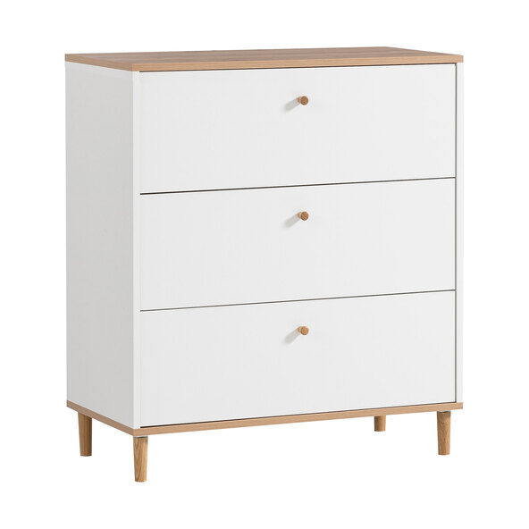 Kommode Emma, breit, 3 Schubkästen