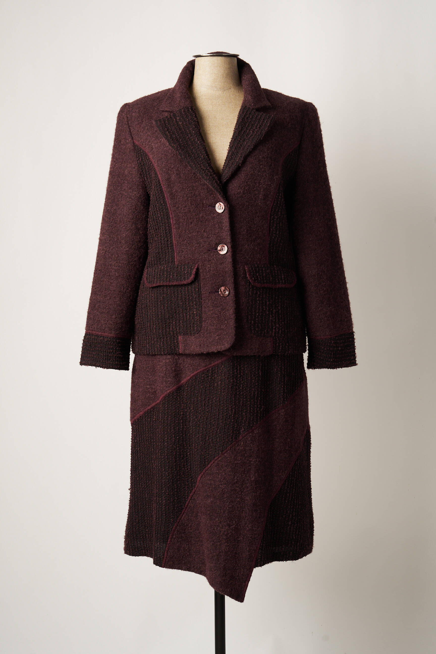Francoise Jupe Veste Femme couleur violet