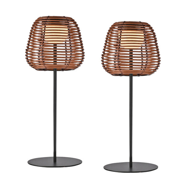 LED-Akku-Tischlampe SASKIA, 2er Set