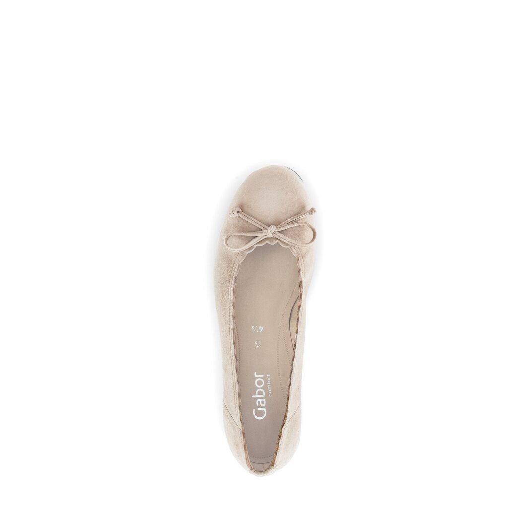 Gabor comfort Eleganter Ballerina beige
