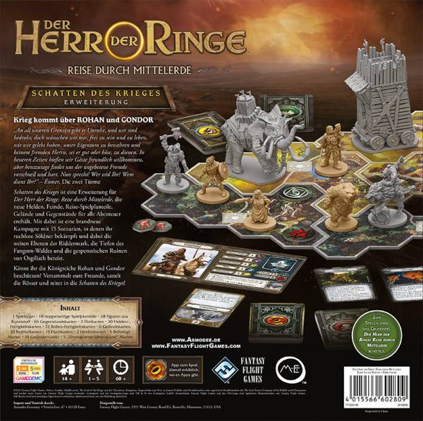 Der Herr der Ringe: Reise durch Mittelerde - Schatten des Krieges (Erw.)