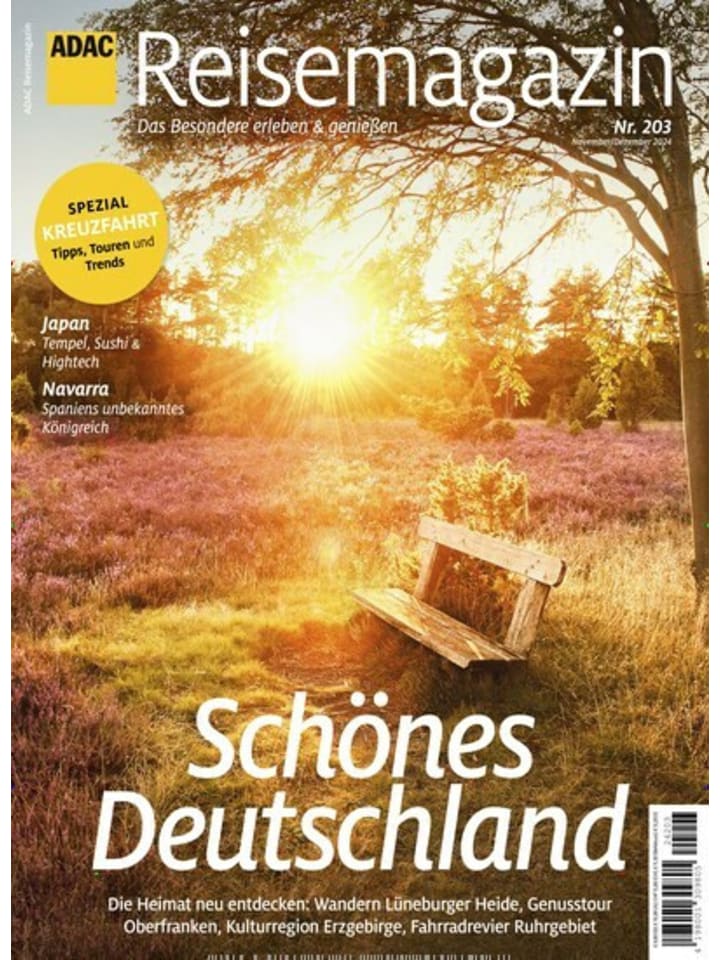 Hubert Burda Media 7 x ADAC REISEMAGAZIN Zeitschrift (Gutschein für Jahres Abo) günstig kaufen onesize