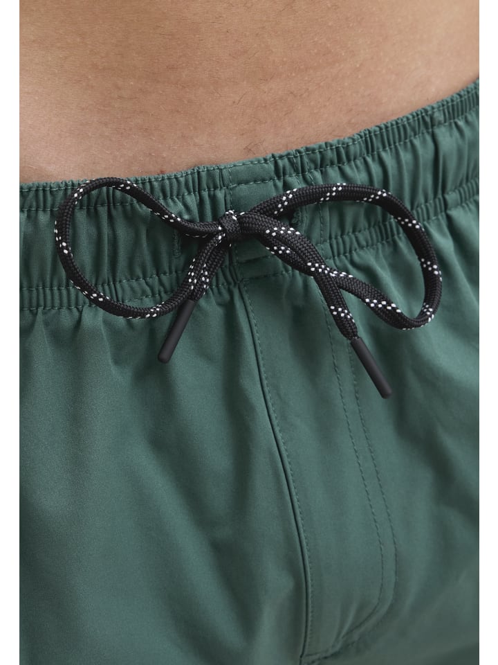 Jack & Jones Badeshorts 'Maui' in dunkelgrün günstig kaufen