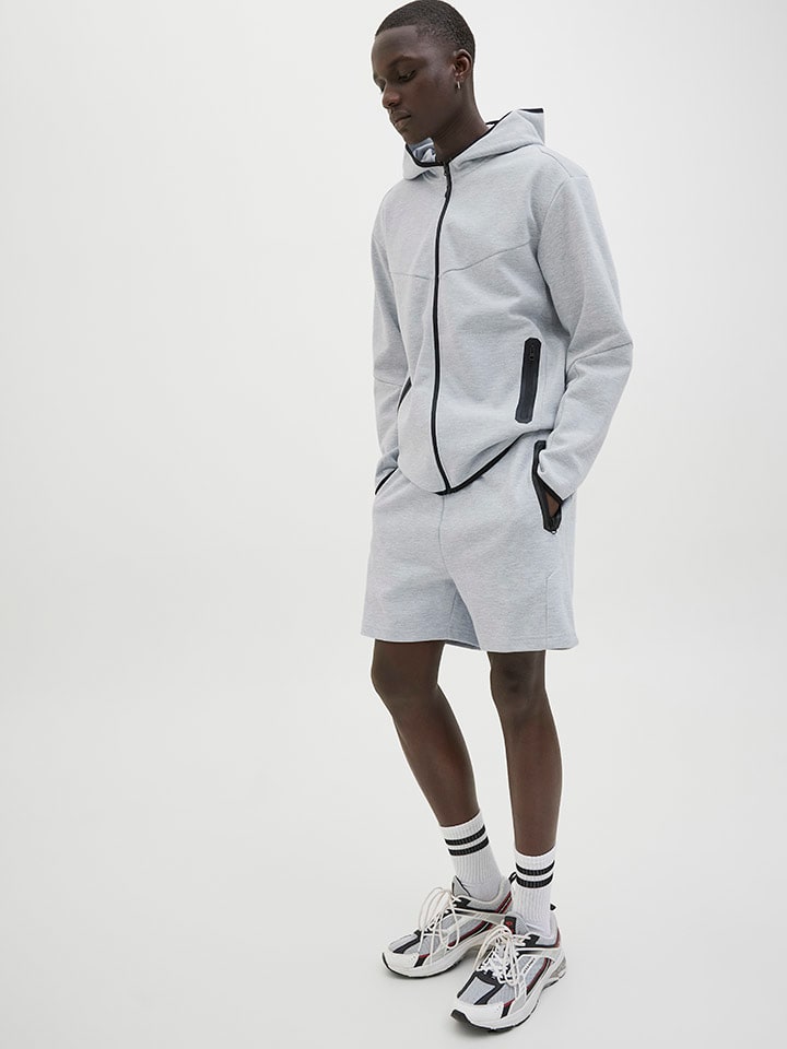 Jack & Jones Sweatshorts in Grau günstig kaufen