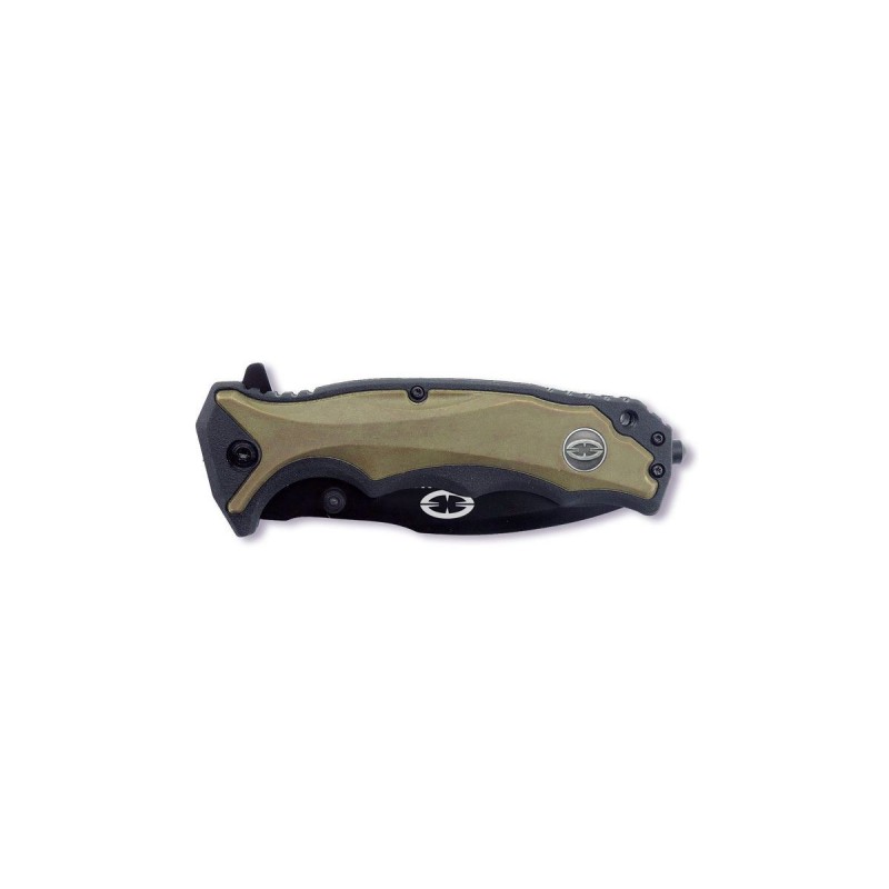 Witharmour Tiger Shark Black \/ Tan Messer, Militärmesser (taktische Messer)