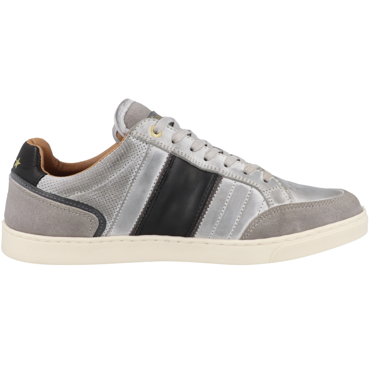 Pantofola d Oro Laceno Uomo Low Sneaker Low grau