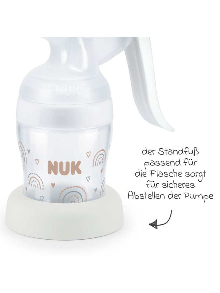 NUK Premium Still-Set Basic 7-tlg. - Handmilchpumpe in weiss,motiv günstig kaufen onesize