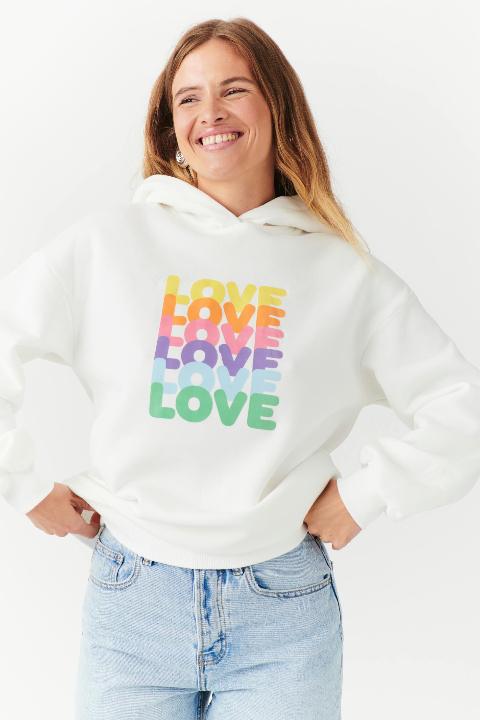Printed hoodie