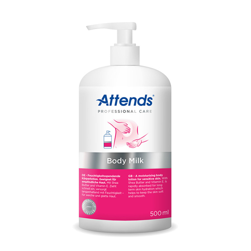 ATTENDS Professional Care Body Milk  500 ml  Lotion