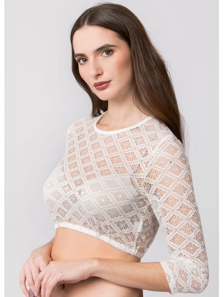 Stockerpoint Stockerpoint Dirndlbluse Holly in creme günstig kaufen