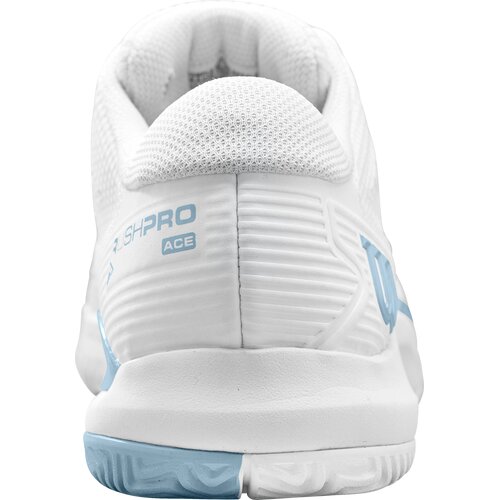 DAMEN TENNISOUTDOORSCHUHE RUSH PRO ACE W WH/WH/BABY BLUE