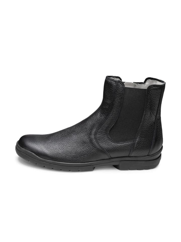 VITAFORM Hirschleder Stiefeletten in schwarz günstig kaufen