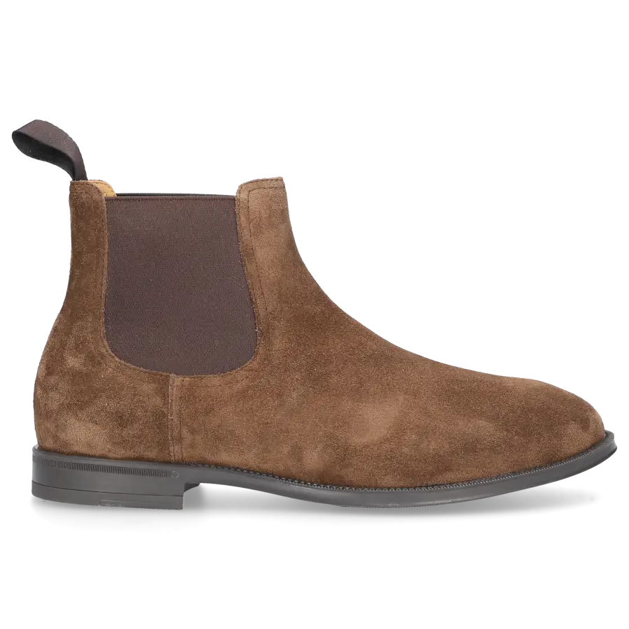 Henderson - Chelsea Boots 82502 Veloursleder - braun