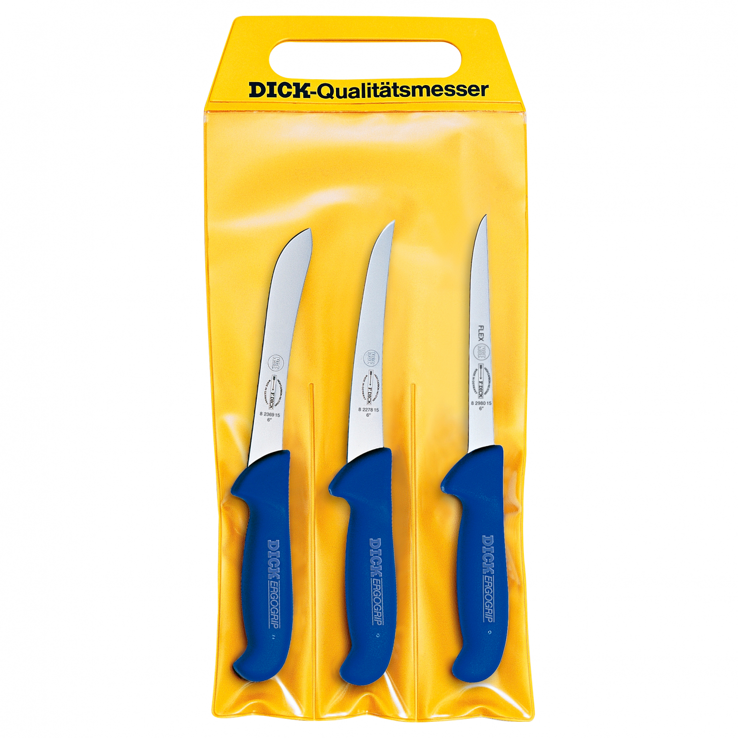 Dick Messer-Set ErgoGrip (3-tlg.)