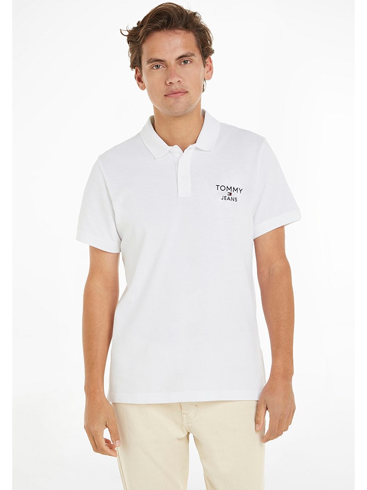 Tommy Hilfiger Poloshirt in Weiß günstig kaufen
