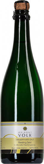 2019 Steuermann Riesling brut - Weingut Volk