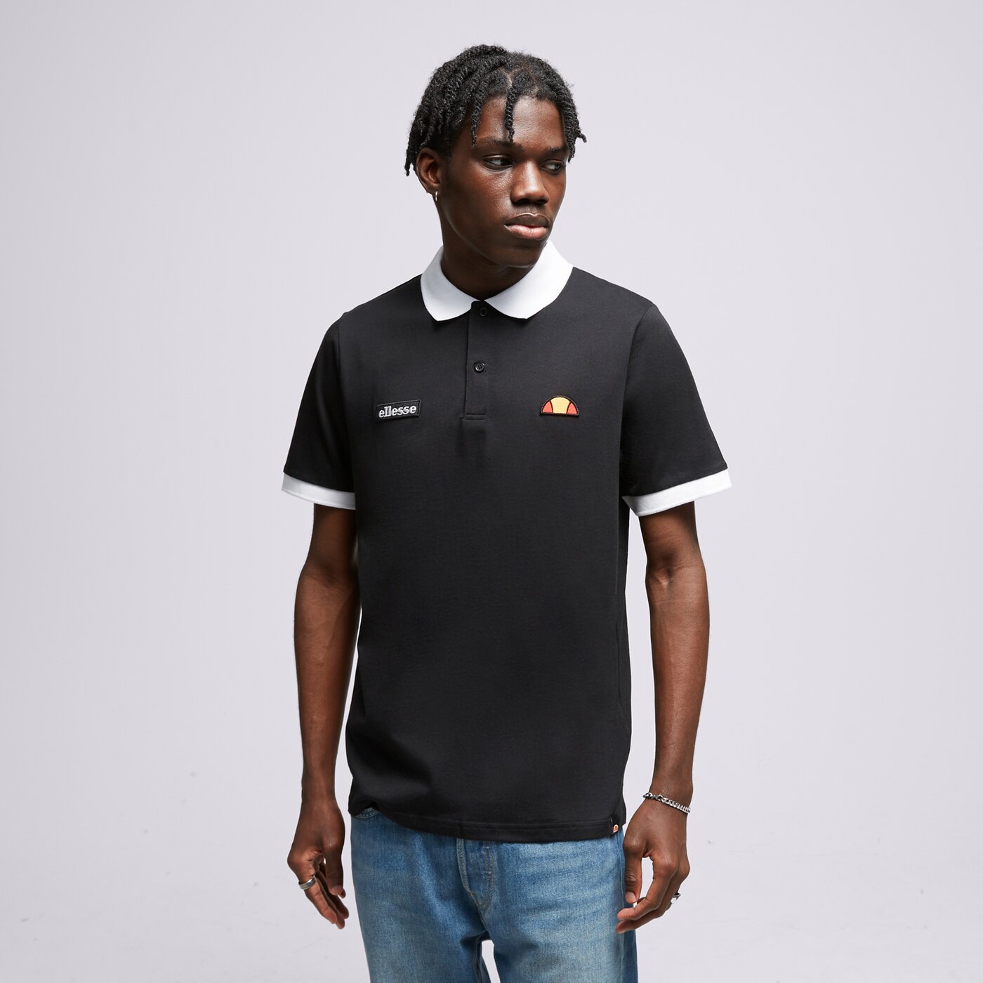 ELLESSE POLO LESSEPSIA POLO BLK Schwarz