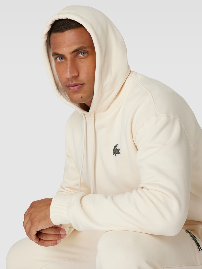 Hoodie mit Känguru-Tasche in offwhite