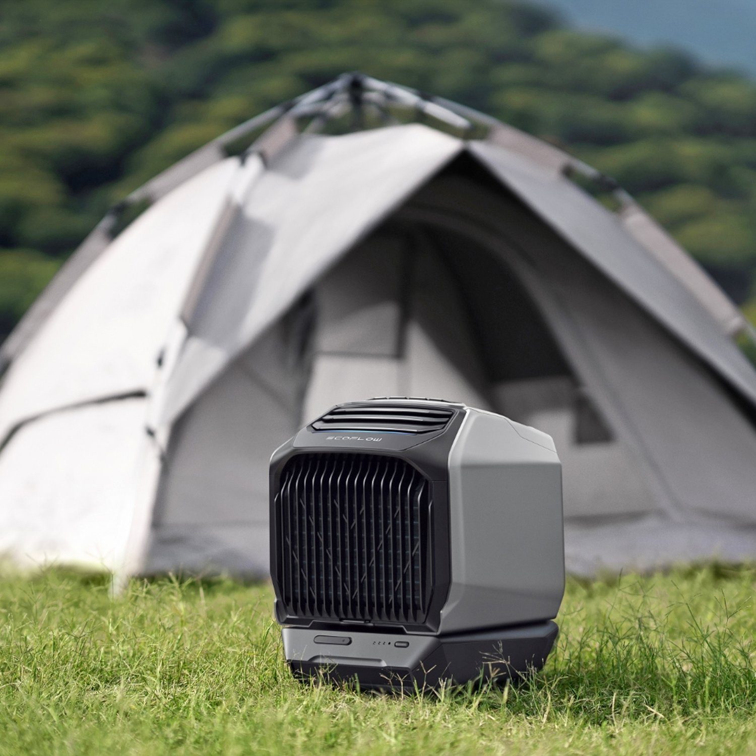 Ecoflow Wave 2 Klimaanlage Smart-Home-Station, mit zusätzlichem Zu- und Abluft Schlauch
