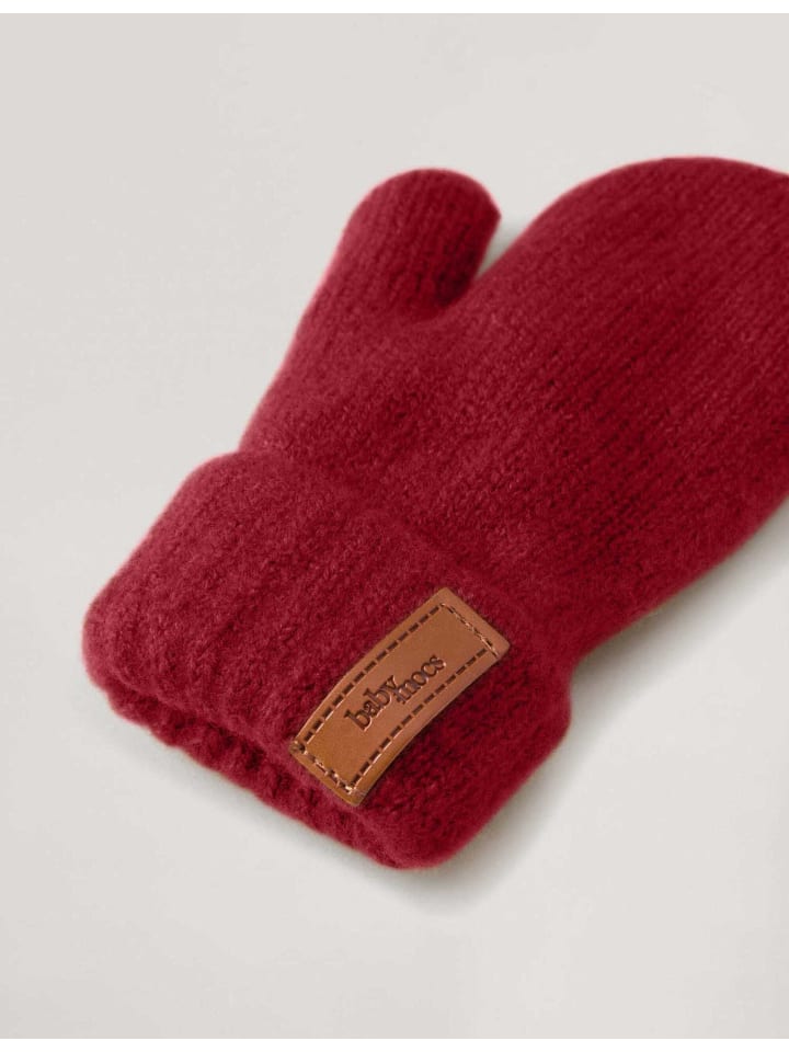 BabyMocs Handschuhe Vegan in burgundy günstig kaufen onesize