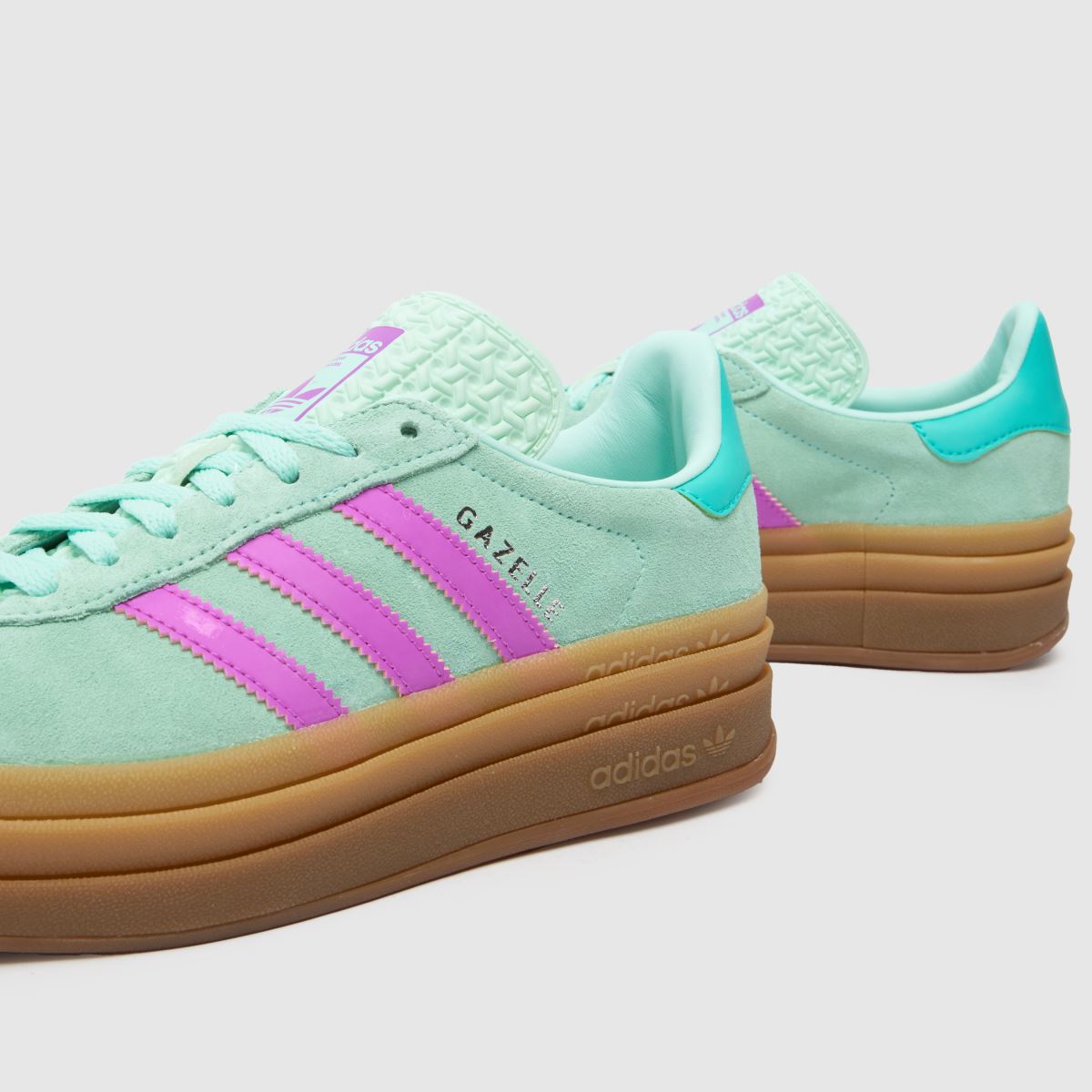 adidas világoszöld Gazelle Bold Lány Utcai Cipők