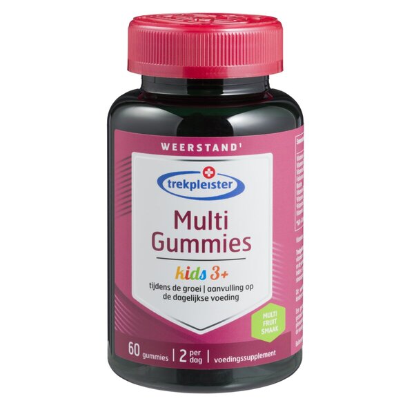 Trekplaats Kids 3 Multi Gummies 60 pieces