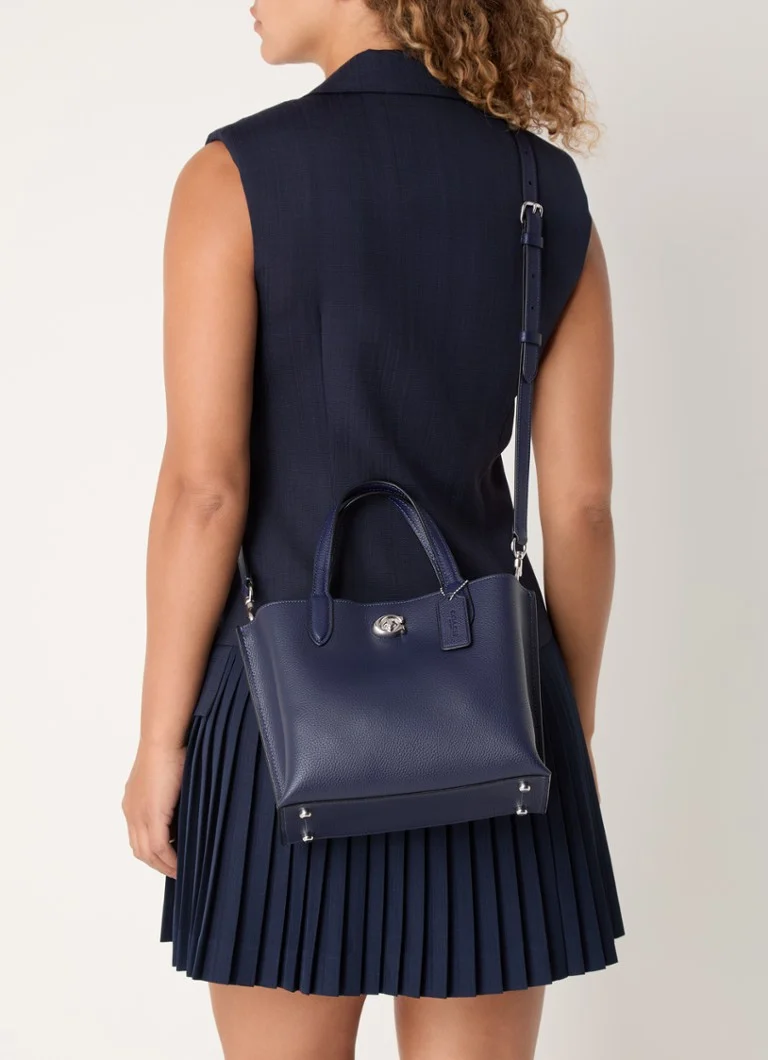 Borsa a mano Coach Willow 24 in pelle con tracolla removibile